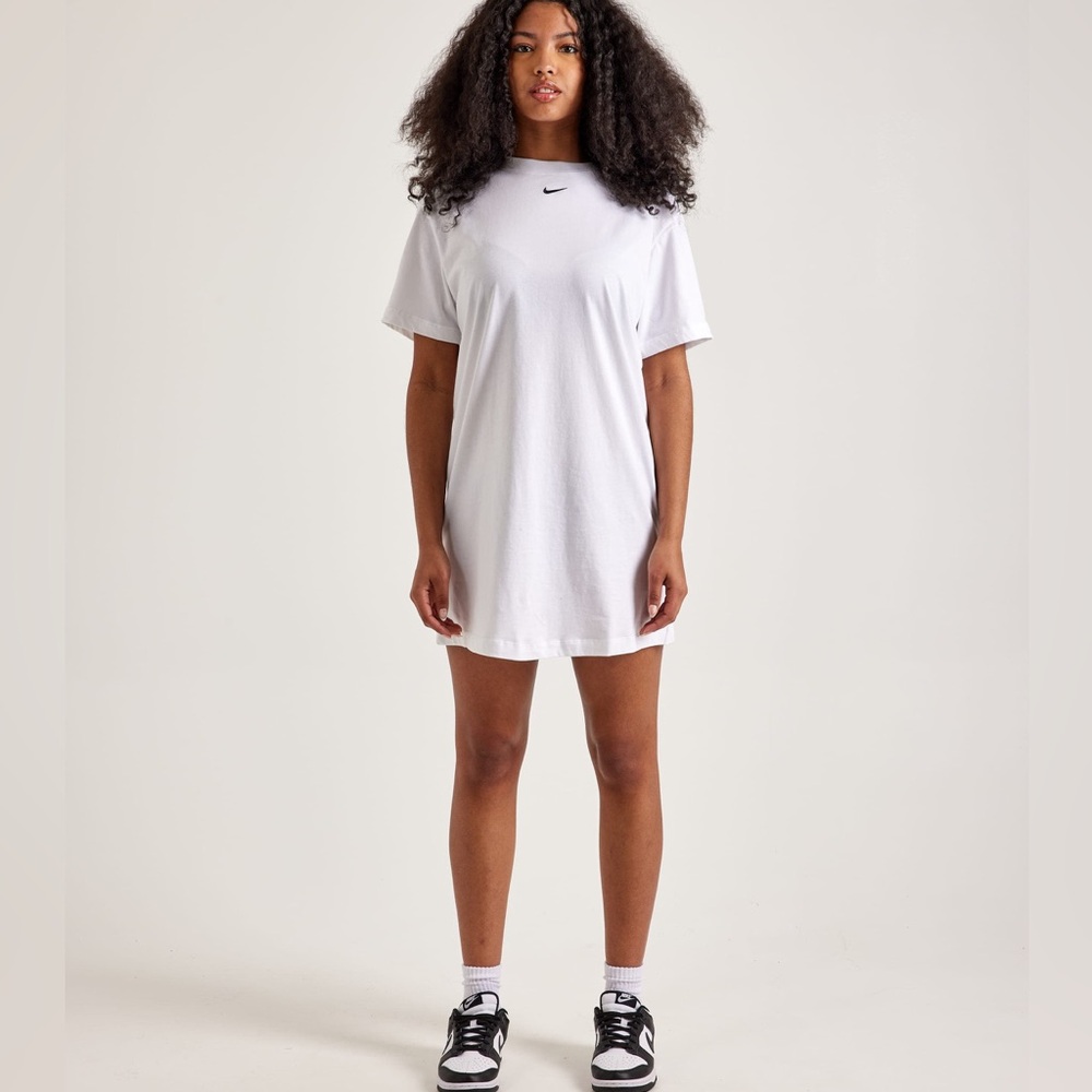 Nike Women’s Chill‎ Knit Oversized T-Shirt Dress White Size XS